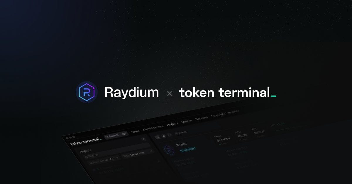 Customer stories: Token Terminal’s Data Partnership with Raydium
