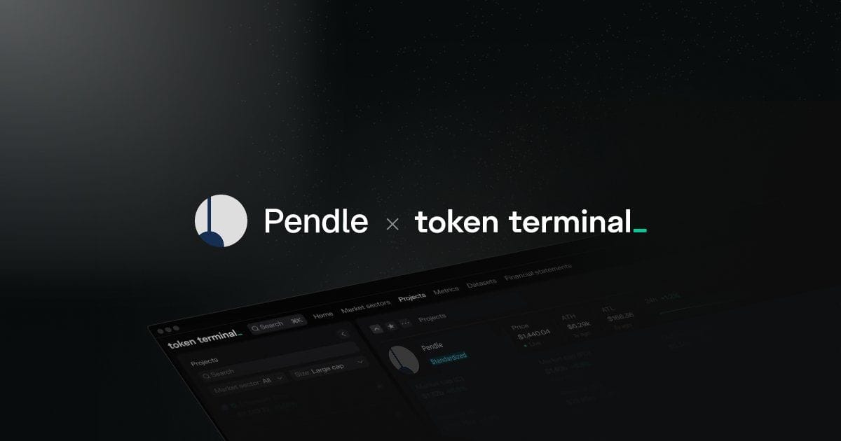 Customer stories: Token Terminal’s Data Partnership with Pendle