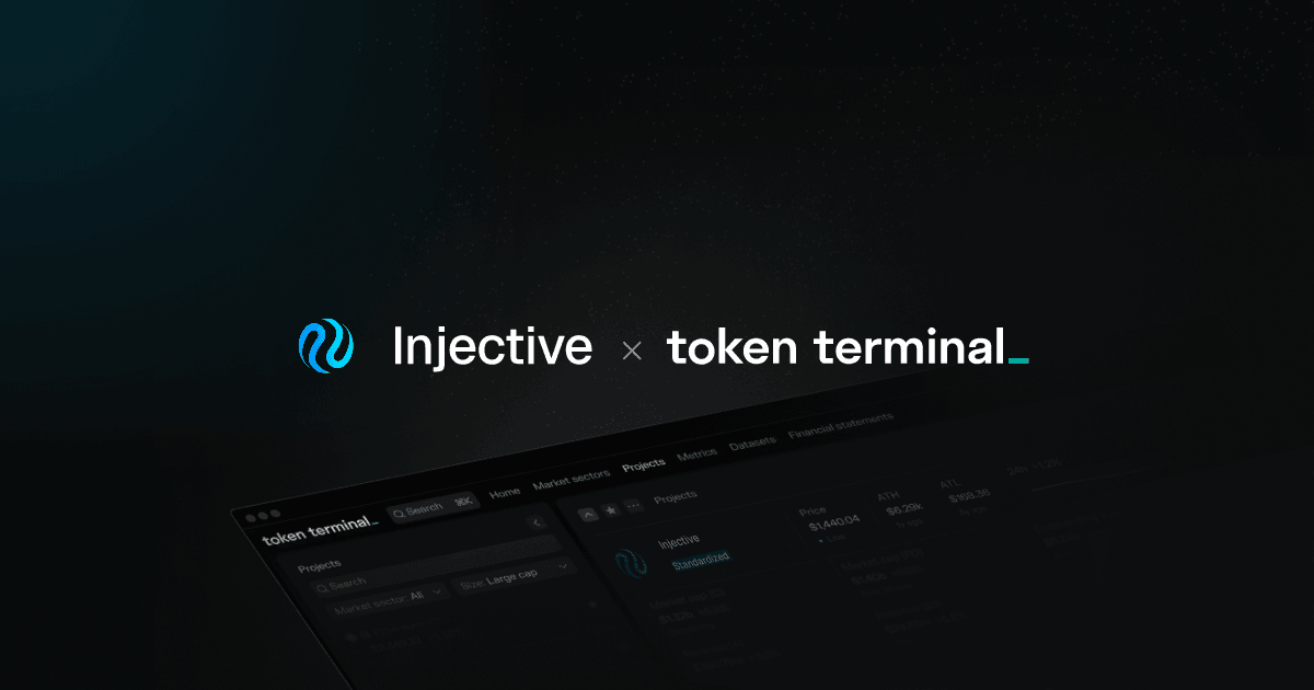 Injective is live on Token Terminal