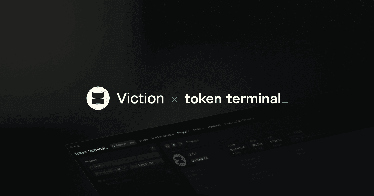 Viction is live on Token Terminal