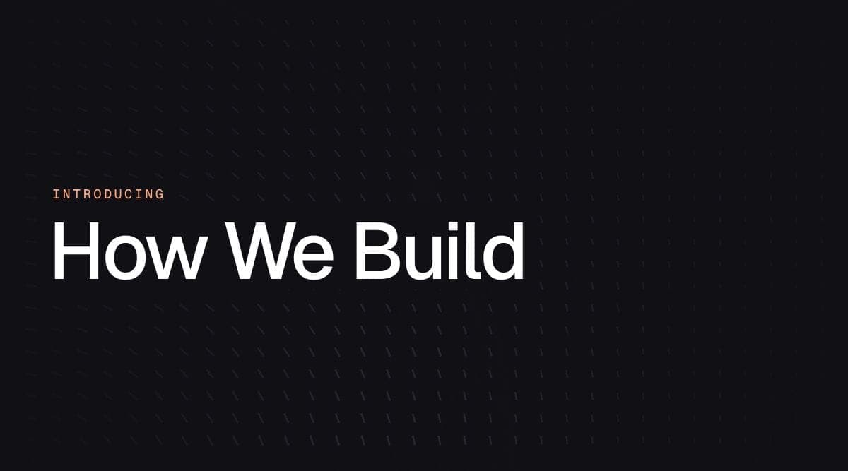 Announcing Our Engineering Blog Series: ‘How We Build’ by the Token Terminal Engineering Team