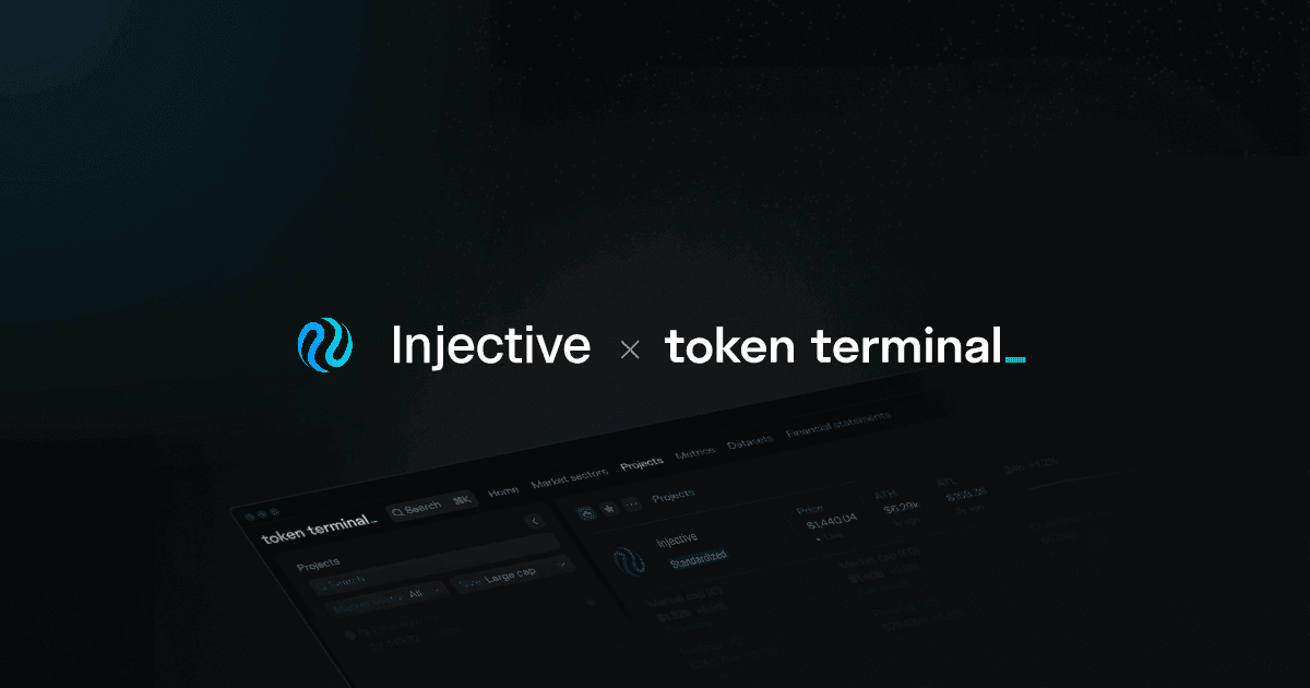 Injective is live on Token Terminal
